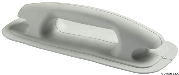 Maniglia/bitta 284x116 mm grigio chiaro RAL 7035 - 66.070.28
